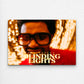 The Weeknd - Blinding Lights - Poster and Wrapped Canvas