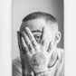 Mac Miller - B&W - Poster and Wrapped Canvas