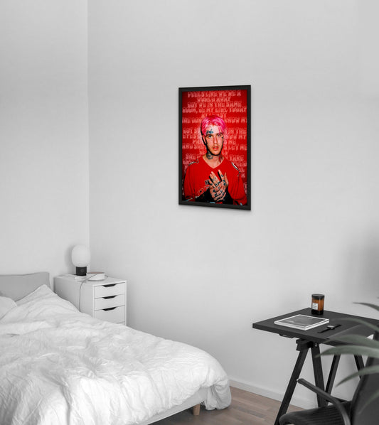 Lil Peep - Hellboy - Poster and Wrapped Canvas